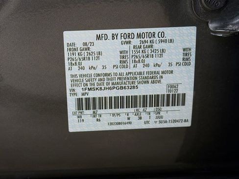 Used 2023 Ford Explorer Timberline image 44