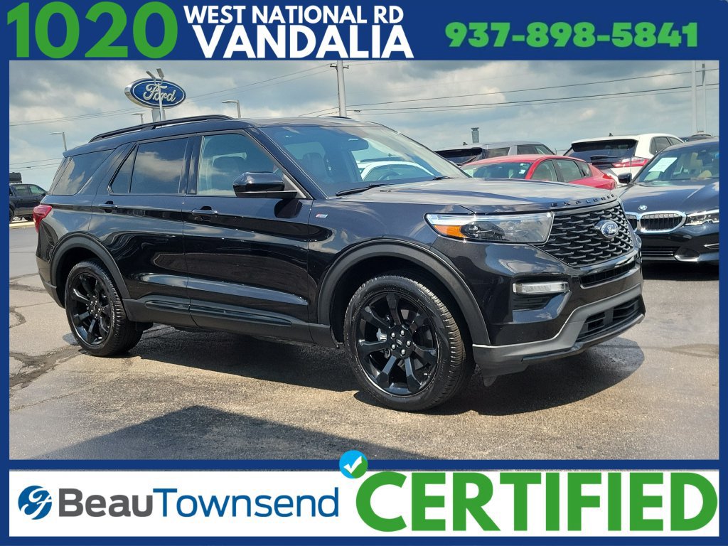Certified 2024 Ford Explorer ST-Line w/ Class IV Trailer Tow Package AWD/4WD 360° Tour