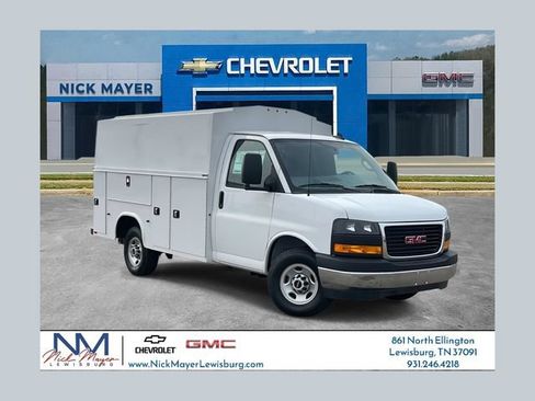 Used 2025 GMC Savana 3500 w/ Power Convenience Package RWD image 1