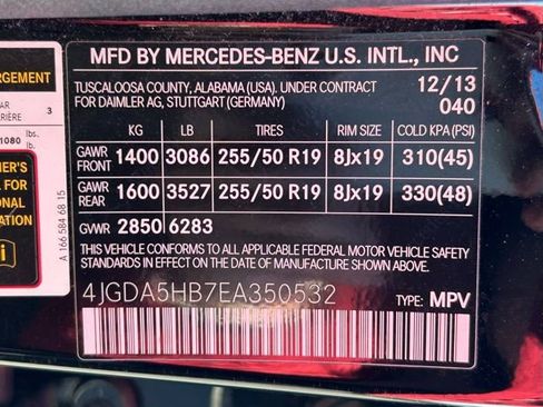 Used 2014 Mercedes-Benz ML 350 4MATIC image 13