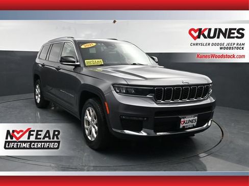 Used 2021 Jeep Grand Cherokee L Limited AWD/4WD image 1