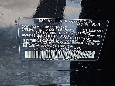 New 2025 Subaru Forester Touring image 23