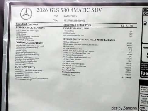 New 2026 Mercedes-Benz GLS 580 4MATIC image 30