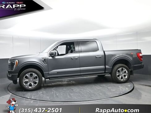 Used 2021 Ford F150 Platinum w/ Equipment Group 701A High image 4