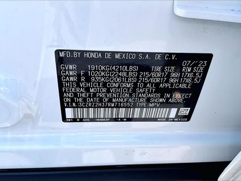 Used 2024 Honda HR-V LX image 36