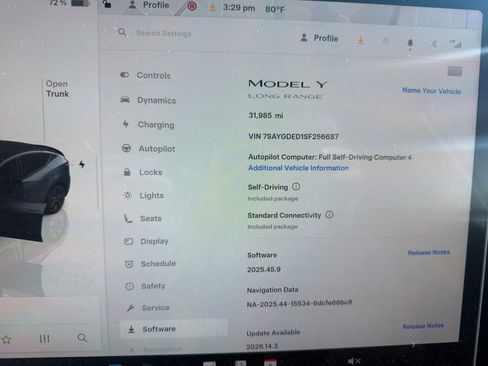 Used 2025 Tesla Model Y Long Range RWD image 1