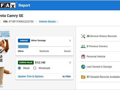 Used 2016 Toyota Camry SE FWD image 3
