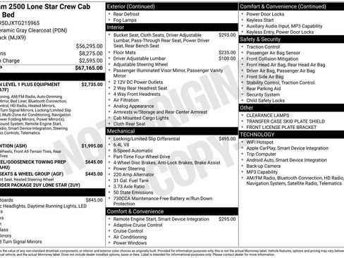 New 2026 RAM 2500 Lone Star image 29