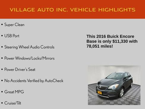 Used 2016 Buick Encore Base image 7