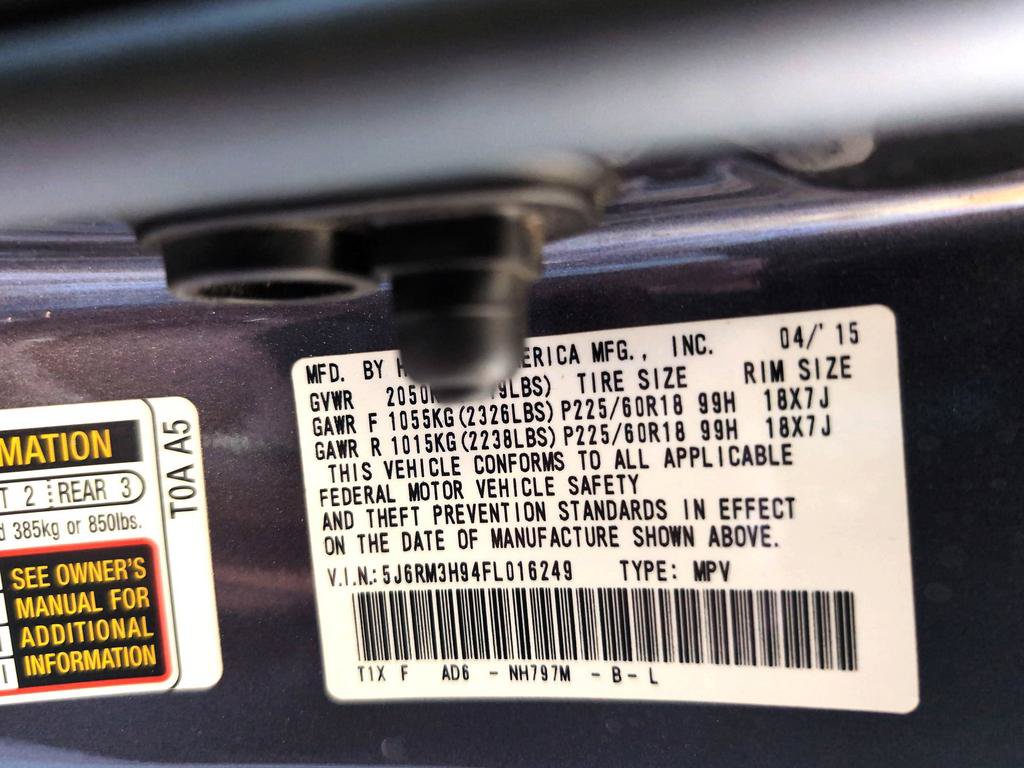 Used 2015 Honda CR-V Touring image 28