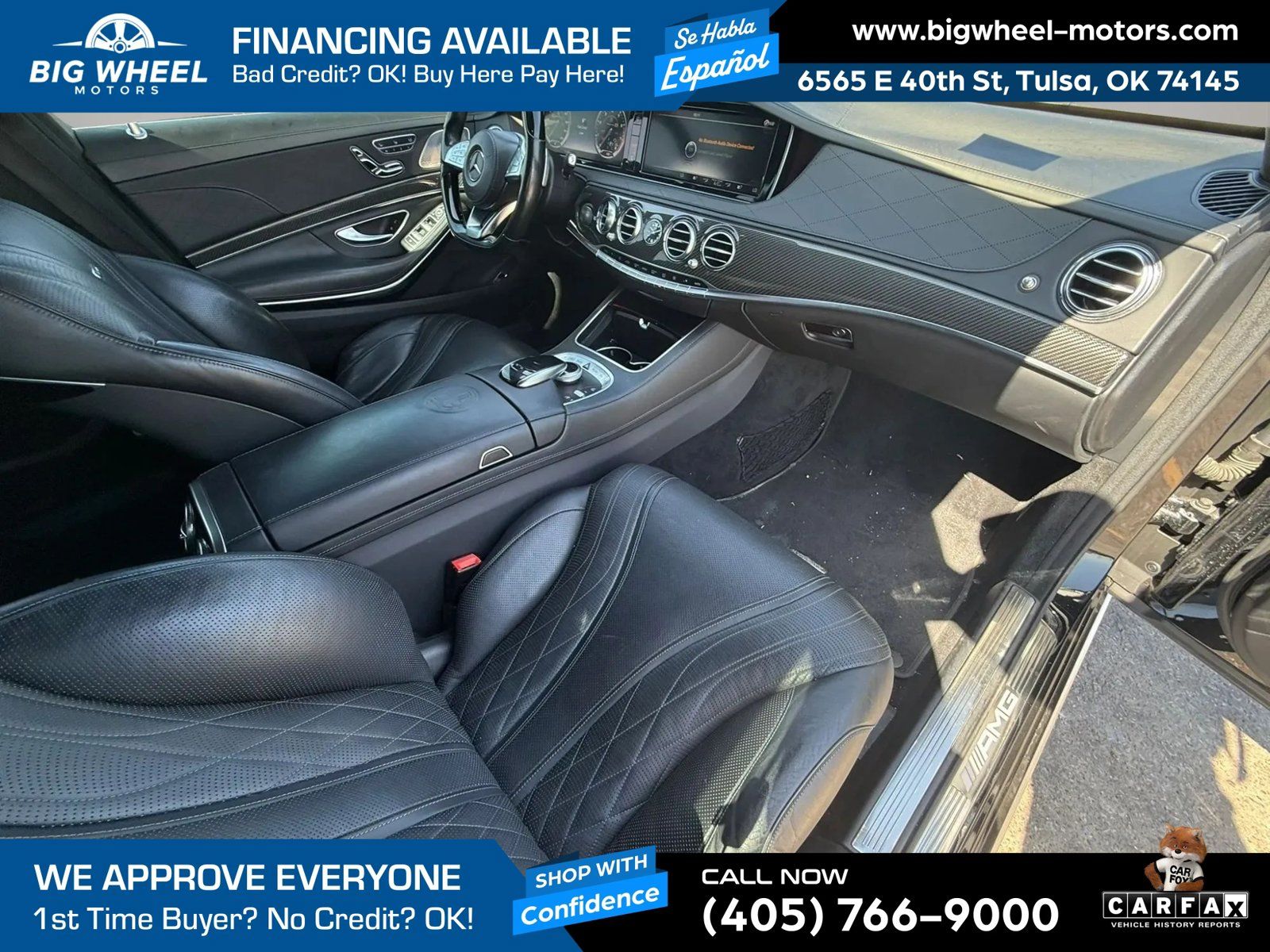Used 2016 Mercedes-Benz S 63 AMG 4MATIC Sedan w/ Rear Seat Package image 10