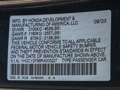 Used 2024 Honda Accord Touring image 32