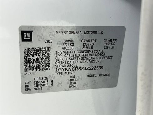 Used 2018 Cadillac XT5 Luxury w/ Driver Awareness Package image 50