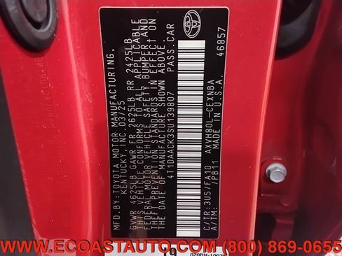 Used 2025 Toyota Camry LE image 21