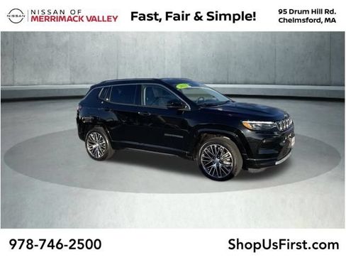 Used 2022 Jeep Compass Limited w/ Elite Group AWD/4WD image 1