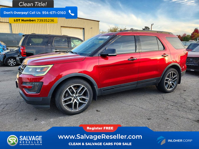 Used 2016 Ford Explorer Sport w/ Equipment Group 401A AWD/4WD image 1