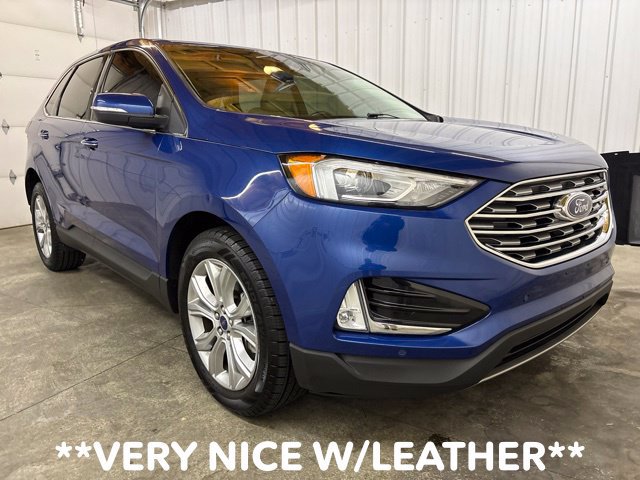 Used 2021 Ford Edge Titanium w/ Cargo Accessory Package FWD image 1