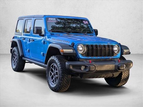 Used 2024 Jeep Wrangler Unlimited Rubicon w/ Technology Group AWD/4WD image 8