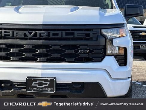 New 2026 Chevrolet Silverado 1500 Custom w/ Turbomax Blackout Package AWD/4WD image 8