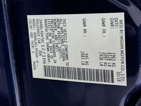 Used 2019 Nissan Altima 2.5 SV FWD image 32