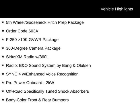 Used 2023 Ford F250 XLT w/ XLT Premium Package image 8