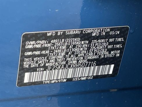 Certified 2024 Subaru Forester Wilderness image 34