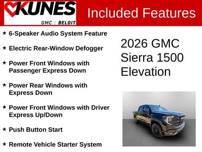 New 2026 GMC Sierra 1500 Elevation w/ Preferred Package