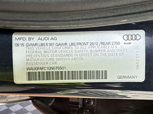 Used 2016 Audi A6 2.0T Premium Plus w/ Premium Plus Package AWD/4WD image 13