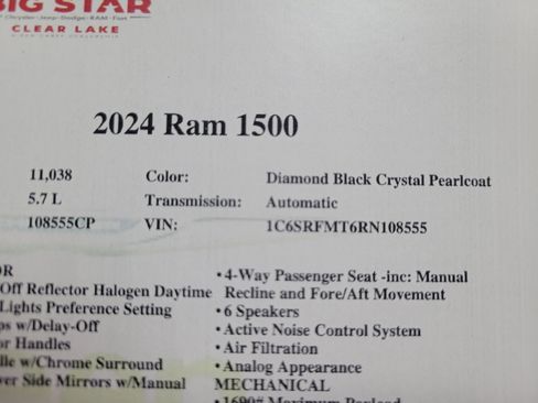 Used 2024 RAM 1500 Big Horn image 31