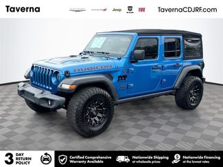 Used 2022 Jeep Wrangler Unlimited Rubicon w/ Steel Bumper Group video 1
