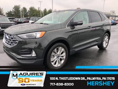 Certified 2022 Ford Edge Titanium w/ Class II Trailer Tow Package