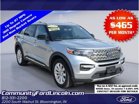Used 2020 Ford Explorer Limited AWD/4WD image 1