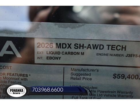 New 2026 Acura MDX w/ Technology Package image 39