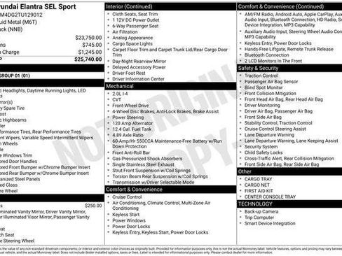 New 2026 Hyundai Elantra Sport image 34