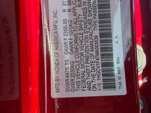 Used 2021 Honda Accord Sport Special Edition image 30