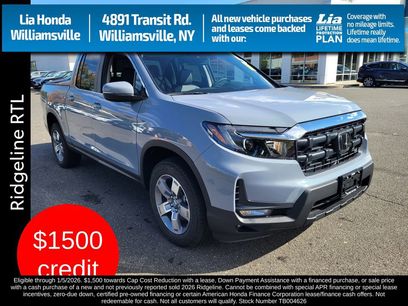 New 2026 Honda Ridgeline RTL