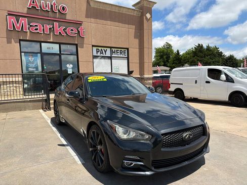 Used 2017 INFINITI Q50 3.0t Premium w/ 3.0T Premium Plus Package RWD image 3