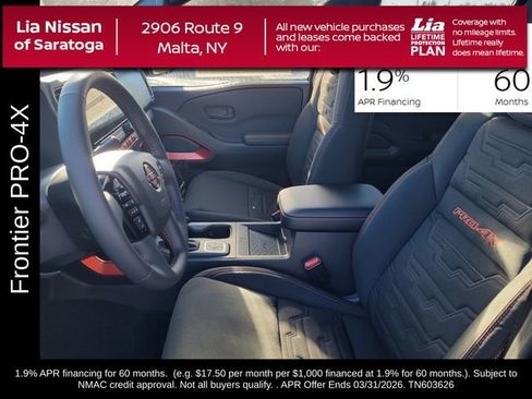 New 2026 Nissan Frontier PRO-4X w/ Pro-4x Convenience Package image 15