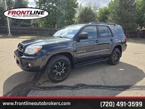 Used 2007 Toyota 4Runner Limited AWD/4WD image 1