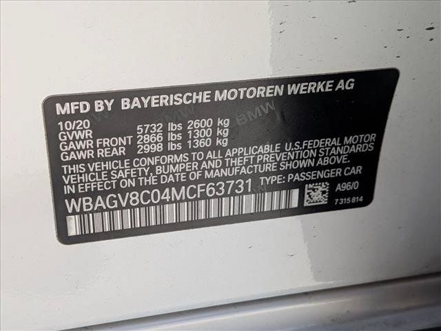 Used 2021 BMW M850i Gran Coupe xDrive w/ Driving Assistance Package AWD/4WD image 26