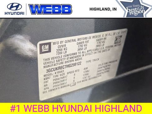 Used 2017 Chevrolet Silverado 1500 LT w/ All Star Edition image 30