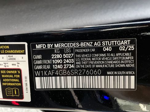 Certified 2025 Mercedes-Benz C 300 Sedan image 17