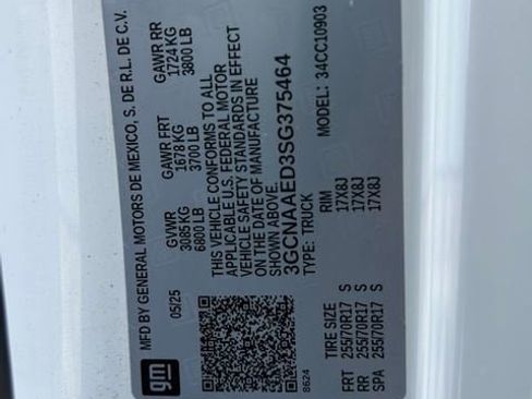 Used 2025 Chevrolet Silverado 1500 W/T RWD image 24