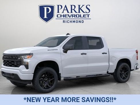 New 2026 Chevrolet Silverado 1500 Custom w/ Turbomax Blackout Package image 2