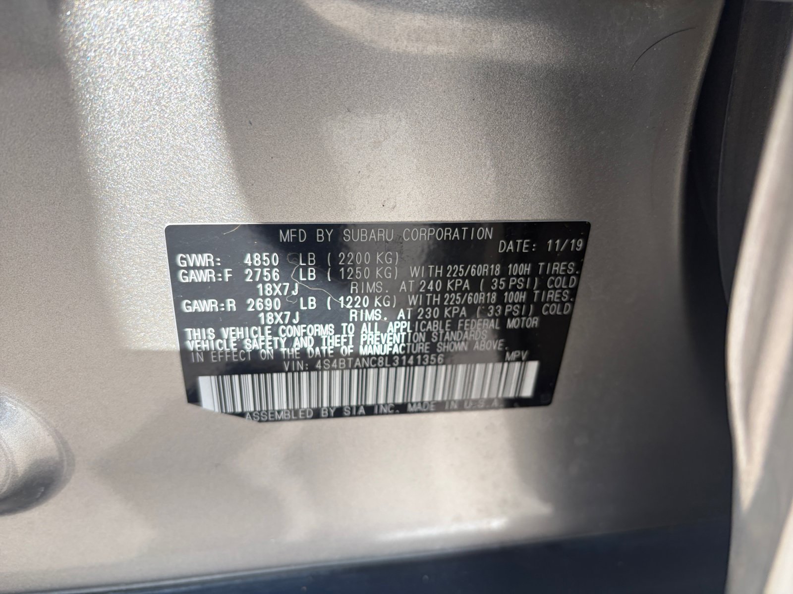 Used 2020 Subaru Outback Limited AWD/4WD image 33