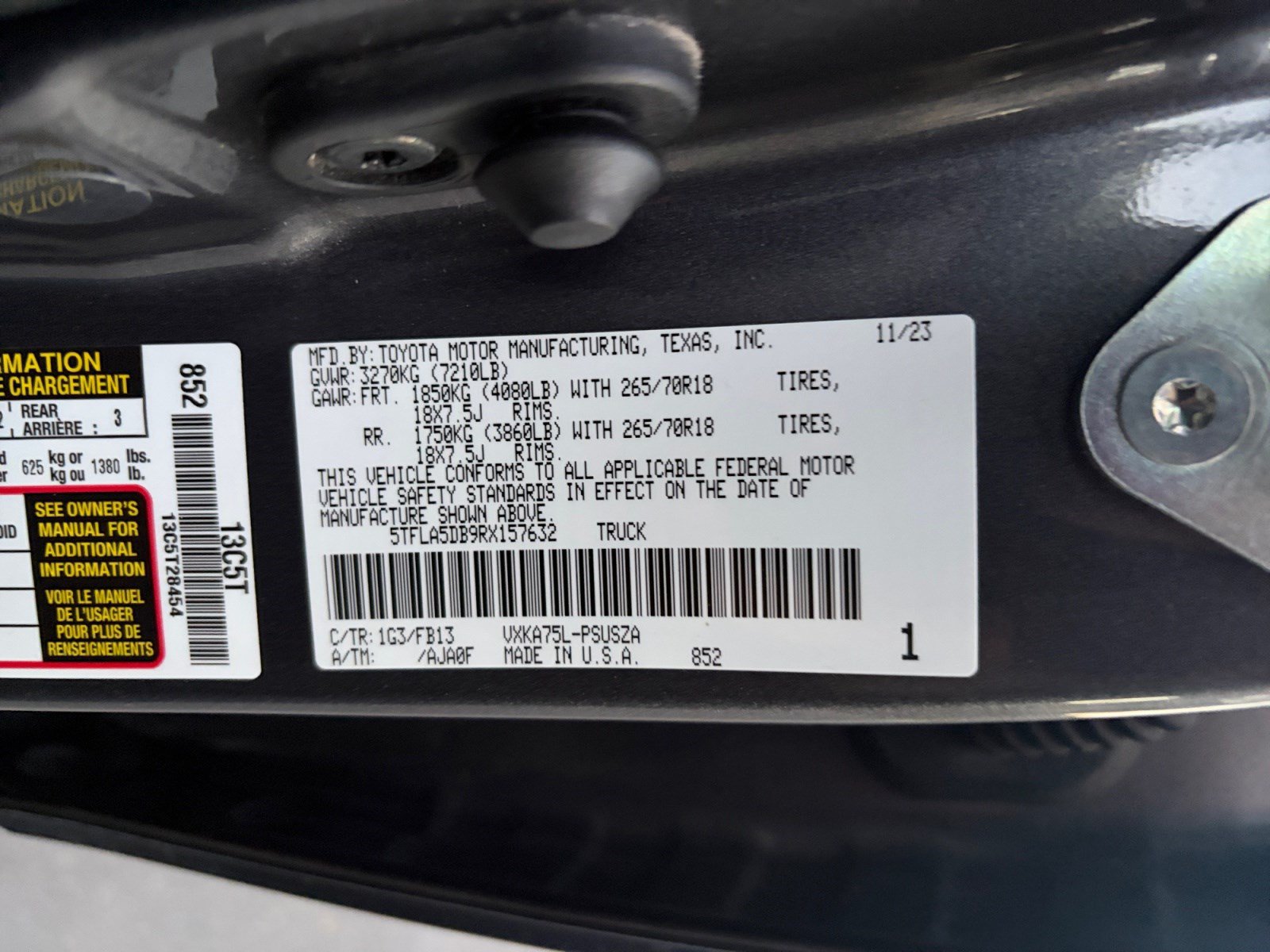 Used 2024 Toyota Tundra SR5 AWD/4WD image 32