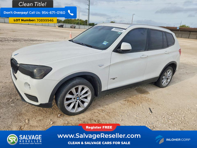 Used 2015 BMW X3 xDrive28i AWD/4WD image 1