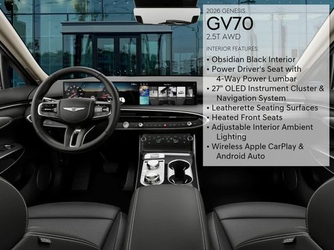 New 2026 Genesis GV70 2.5T AWD/4WD image 17