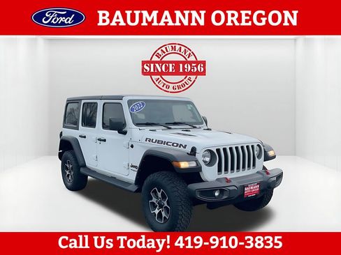 Used 2022 Jeep Wrangler Unlimited Rubicon w/ Cold Weather Group image 1