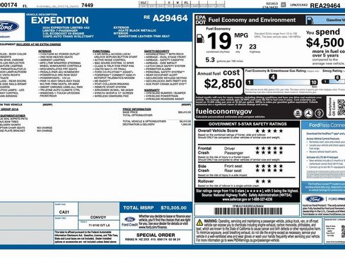 Used 2024 Ford Expedition Limited image 4